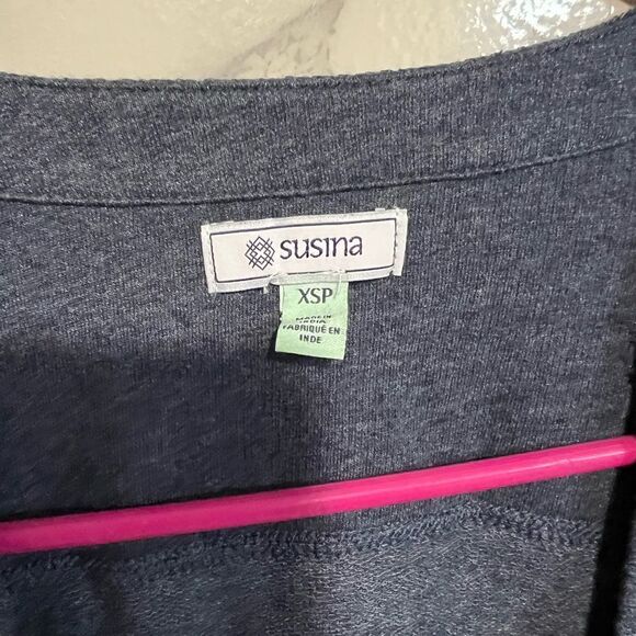 Susina Blue Cardigan Size XS - Picture 4 of 7